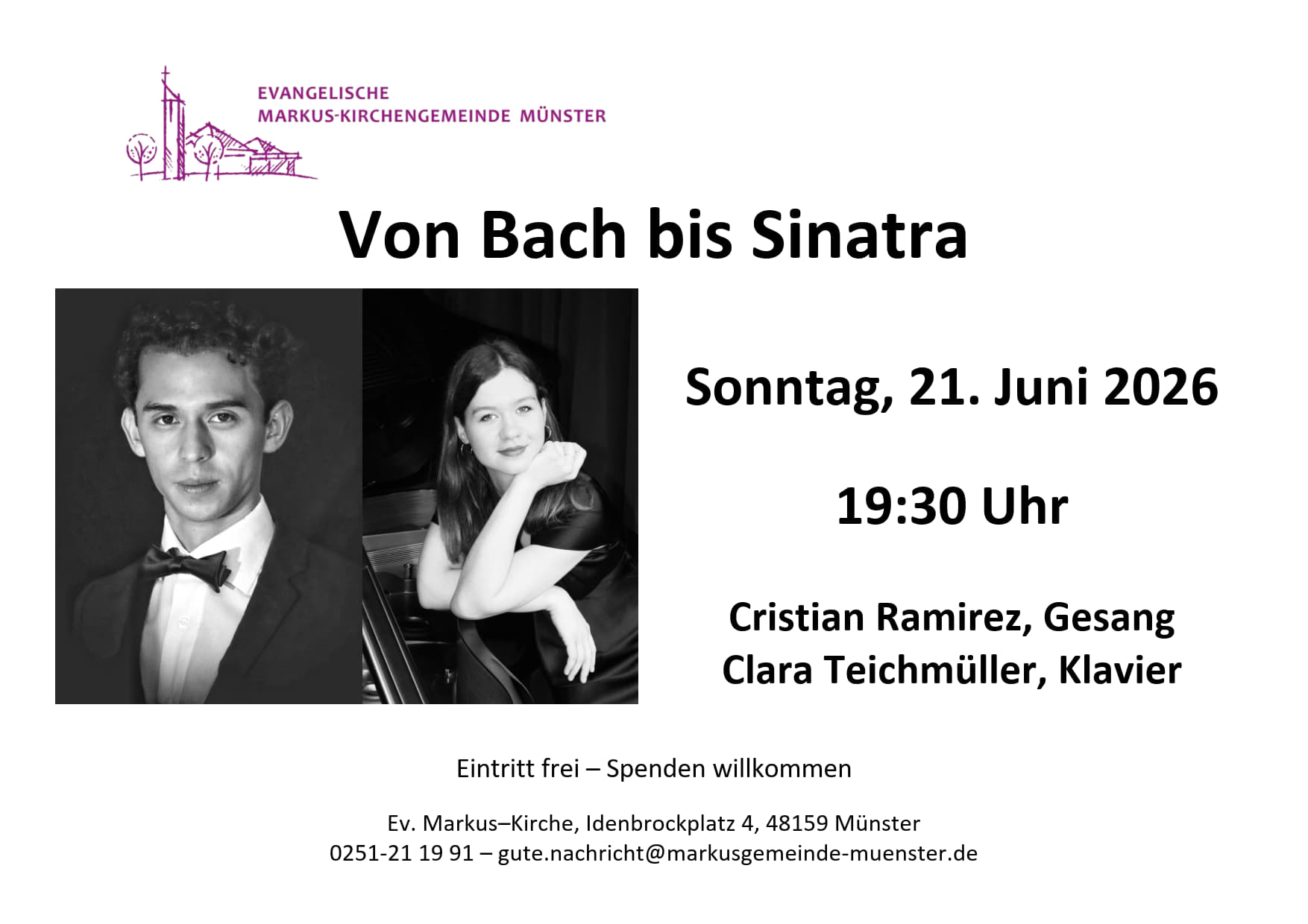Konzert: Von Bach bis Sinatra