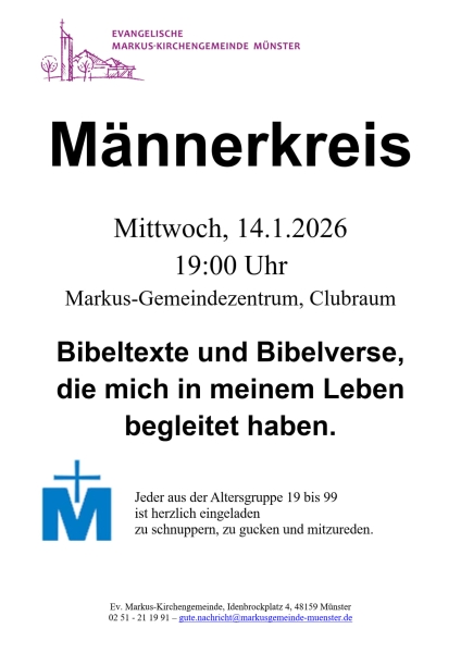 Mannerkreis 14.1.2026